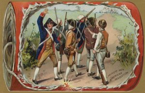 Minute Men, Amerikaanse Revolutie door American School